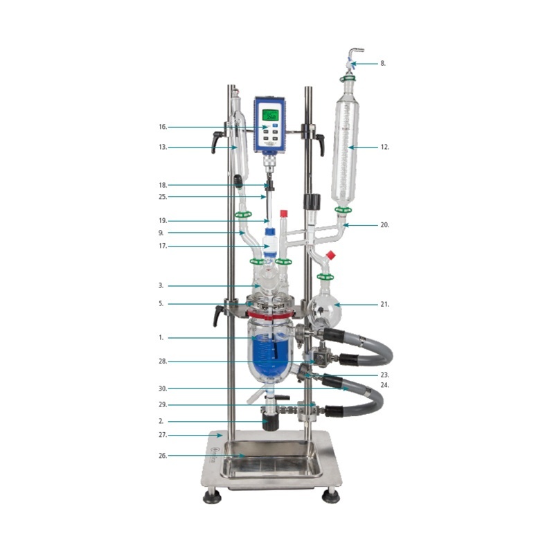 ChemTron 250ml桌上式玻璃夹套反应釜的图?/></a></div> <div class=